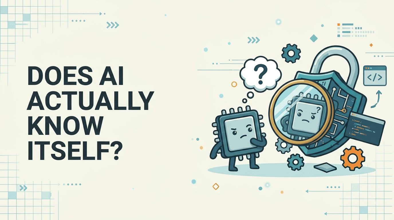 Does AI Actually Know Itself? banner